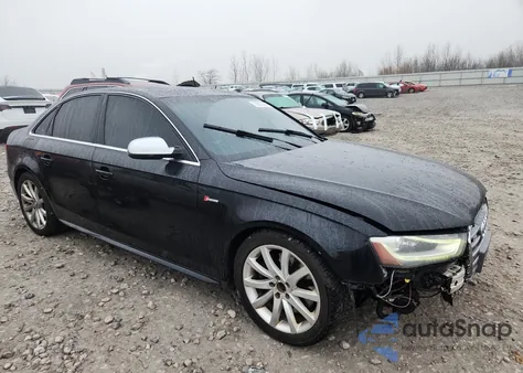 2014 Audi S4 Prestige z USA, uszkodzony, nr VIN WAUKGAFL1EA076885